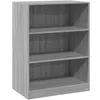 Image de vidaXL Garde-Robe Sonoma Gris 77x48x102 cm Bois d'ingénierie, Armoire de Rangement, Organisateur de Garde-Robe, Armoire, Placard