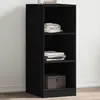 Image de vidaXL Garde-robe noir 48x41x102 cm bois d'ingénierie