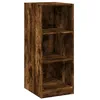 Image de vidaXL Garde-Robe chêne fumé 48x41x102 cm Bois d'ingénierie, Armoire de Rangement, Organisateur de Garde-Robe, Armoire, Placard, Garde-Robe de Chambre