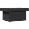 Image de vidaXL Table Basse Noir 100x55x40 cm Bois d'ingénierie