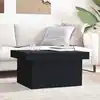 Image de vidaXL Table basse noir 100x55x40 cm bois d'ingénierie