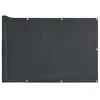 Image de vidaXL Écran d'intimité de Balcon Anthracite 600x75 cm PVC