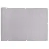 Image de vidaXL Écran d'intimité de Balcon Gris 400x90 cm PVC, Rouleau de clôture, Bande de clôture, écran de clôture d'intimité, écran de clôture