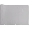 Image de vidaXL Écran d'intimité de Balcon Gris 700x120 cm PVC, Rouleau de clôture, Bande de clôture, écran de clôture d'intimité, écran de clôture