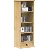 Image de vidaXL Armoire à CD Corona 40x30x110 cm bois de pin massif