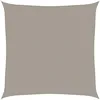 Image de vidaXL Voile d'ombrage 160 g/m² carré Gris Clair 4,5x4,5 m PEHD, Voile de Soleil, Voile d’ombrage, Store de Patio, Voile de Pare-Soleil
