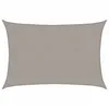 Image de vidaXL Voile d'ombrage 160 g/m² rectangulaire Gris Clair 3x4,5 m PEHD, Voile de Soleil, Voile d’ombrage, Store de Patio, Voile de Pare-Soleil