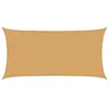 Image de Voile d ombrage 160 g m² rectangulaire sable 2x4 m PEHD