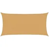 Image de Voile d ombrage 160 g m² rectangulaire sable 2,5x5 m PEHD