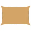 Image de vidaXL Voile d'ombrage 160 g/m² rectangulaire Sable 3x4 m PEHD