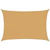 Image de Voile d ombrage 160 g m² rectangulaire sable 3x4,5 m PEHD
