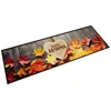 Image de vidaXL Tapis de Cuisine Lavable Impression d'automne, Paillasson Antidérapant, Tapis de Sol, Tapis Devant Évier, Moderne, 60x180 cm Velours