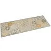 Image de vidaXL Tapis de cuisine lavable impression pastel hexagonale 45x150 cm