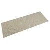 Image de vidaXL Tapis de Cuisine Lavable Impression Feuilles, Paillasson Antidérapant, Tapis de Sol, Tapis Devant Évier, Moderne, 60x180 cm Velours