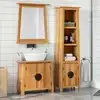 Image de vidaXL Ensemble de meubles de salle de bain 3 pcs bois de pin massif