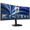 Image de Philips Moniteur Incurvé, 34B2N3500C 34 Pouce 120Hz VA Dalle, 4ms GtG, HDR10, Ajustable en Hauteur, Haut-parleurs, USB Hub(3440x1440 HDMI 2X 2.1 TMDS) Noir