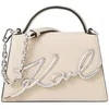 Image de KARL LAGERFELD Petit sac bandoulière K/Signature Trench-Beige