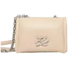 Image de KARL LAGERFELD Petit sac rabat souple K/Autograph Ecru