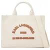 Image de KARL LAGERFELD Sac fourre-tout Square Rue St-Guillaume en toile Md Couleur naturelle
