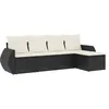 Image de vidaXL Salon de Jardin 5 pcs avec Coussins Noir résine tressée