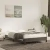 Image de vidaXL Cadre de lit sans matelas gris foncé 120x190 cm velours