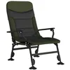 Image de Chaise de pêche avec accoudoir pliable vert