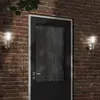 Image de vidaXL Applique murale d'extérieur argenté acier inoxydable