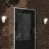 Image de vidaXL Applique murale LED d'extérieur aluminium moulé sous pression