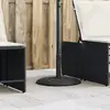 Image de vidaXL Base de parasol pour mâts Ø38 / 48 mm 12 kg rond