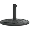 Image de vidaXL Base de Parasol pour mâts Ø38 / 48 mm 12 kg Rond, Base de Parasol, Pied de Parasol de terrasse, Porte-Parasol, Support de Parasol