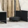 Image de vidaXL Base de parasol avec roues pour mâts Ø38 / 48 mm 27 kg rond