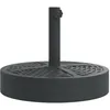 Image de Base de parasol pour mâts Ø38 48 mm 25 kg rond