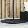 Image de vidaXL Poids de base de parasol et poignée pour parasols à pied croisé