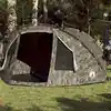 Image de vidaXL Tente de pêche 4 personnes camouflage imperméable