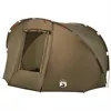 Image de vidaXL Tente de pêche 5 Personnes Vert Olive imperméable