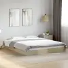Image de vidaXL Cadre de lit sans matelas chêne sonoma 160x200 cm