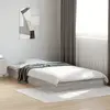 Image de vidaXL Cadre de lit sans matelas sonoma gris 100x200 cm