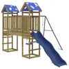 Image de vidaXL Aire de Jeux d'extérieur Bois de pin imprégné, Ensemble de Jeu, Ensemble de Jeu en Bois, Ensemble de Terrain de Jeu