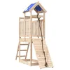 Image de vidaXL Aire de Jeux d'extérieur Bois de pin Massif, Aire de Jeux, Ensemble de Jeu en Bois, Ensemble de Terrain de Jeu, équipement de Terrain de Jeu