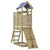 Image de vidaXL Aire de Jeux d'extérieur Bois de pin imprégné, Aire de Jeux, Ensemble de Jeu en Bois, Ensemble de Terrain de Jeu, équipement de Terrain de Jeu