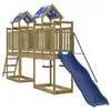 Image de vidaXL Aire de Jeux d'extérieur Bois de pin imprégné, Ensemble de Jeu, Ensemble de Jeu en Bois, Ensemble de Terrain de Jeu