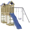 Image de vidaXL Aire de Jeux d'extérieur Bois de pin imprégné, Ensemble de Jeu, Ensemble de Jeu en Bois, Ensemble de Terrain de Jeu