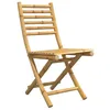 Image de vidaXL Chaises Pliables de Jardin Lot de 8 43x54x88 cm Bambou, Chaise Pliable, Meuble d'extérieur, Chaise à Manger, Meuble de Patio, Meuble de Jardin