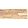 Image de vidaXL Étagère Flottante 100x30x2 cm Bois d'acacia Massif Non traité, étagère Murale, Planche d'étagère, étagère Murale de Salle de Bain