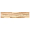 Image de vidaXL Étagère Flottante 160x30x2 cm Bois d'acacia Massif Non traité, étagère Murale, Planche d'étagère, étagère Murale de Salle de Bain