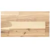 Image de vidaXL Étagère Flottante 60x20x4 cm Bois d'acacia Massif Non traité, étagère Murale, Planche d'étagère, étagère Murale de Salle de Bain