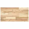 Image de vidaXL Étagère Flottante 100x40x4 cm Bois d'acacia Massif Non traité, étagère Murale, Planche d'étagère, étagère Murale de Salle de Bain