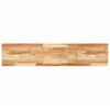 Image de vidaXL Étagère Flottante 140x30x2 cm Acacia Massif Finition à l'huile, étagère Murale, Planche d'étagère, étagère Murale de Salle de Bain