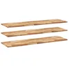 Image de vidaXL Étagères flottantes 3 pcs 140x40x2 cm Acacia Massif à l'huile, étagère Murale, Planche d'étagère, étagère Murale de Salle de Bain