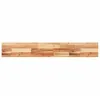 Image de vidaXL Étagère Flottante 140x20x4 cm Acacia Massif Finition à l'huile, étagère Murale, Planche d'étagère, étagère Murale de Salle de Bain
